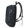 Backpack with USB Charging Port Laptop Backpack Travel Bag Camping Outdoor (Black)