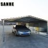 Easy asemble backyard DIY steel shed car shelter kit large garage canopy metal portable car port