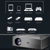  new  LCD projector F30 FHD native 1920x1080 resolution with high bright more than Portable projector