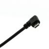 shenzhen short fast data charging 90 degree right angle u l shape micro usb male to micro otg usb female extension cord cable 
