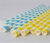 Eco-Friendly Food Grade Party Paper Drinking Straws 10*197mm