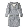 New mills China  cotton polyester tweed  fabric for women clothing