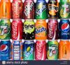 Soft Drinks, Coca-cola, Fanta, Sprite and Energy drinks