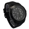 Fashion Outdoor Casual Analog Quartz Men WristWatch with Silicone Band