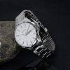 Custom Stainless Steel Applied Index Riveted Dial Fashion Wrist Watch 