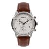 OEM High End Chronograph 3ATM Water Resistant Genuine Leather Watch For Men 