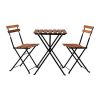 Bistro Set Garden Tabl...