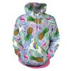 2019 new rose skull pattern 3d sublimation printing hoodies