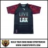 OEM 100% Polyester  Custom Sublimation Lacrosse Shooter Shirt