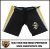 New Design Good Quality Customized Logo Sublimation ice hockey shorts 