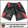 New Design Good Quality Customized Logo Sublimation ice hockey shorts 