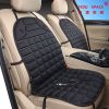 Universal 12V Black Cover Winter Auto Heated Car Seat Cushion for Warm