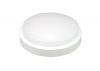 Plastic round flush mount bulkhead light IP65 waterproof wall lighting