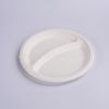 Biodegradable 9 Inch 2 Com Plate