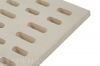 Perforated refractory ceramic oven stone