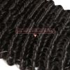 Wholesale human hair bundles with closure,deep wave hairstyles short