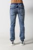 Men's slim biker denim jeans