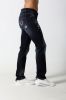 Men's Slim straight jeans with super wash treatment