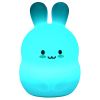 Mini Sizes Bear Silicone Night Lamp Touch Color 