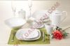 47pcs square dinner set