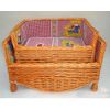 pet wicker bed