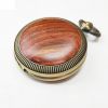 Men Pocket Watch Wooden Quartz Pocket Watch Gifty Pocket Watch