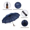 UV Protection Auto Open Close 3 Folding Umbrella