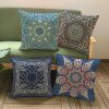 polyester printed cushion cover sofa decor