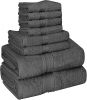 100% Ring Spun Cotton Luxury 600 GSM Towel Set (2 Bath Towels, 2 Hand Towels & 4 Washcloths)