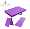 Manufacture wholesale durable 2 folding gymnastic sport mat