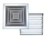 Square diffuser with d...