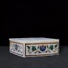 marble box inlay with semi precious stone 