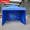 Sunshade trade show tent pop up canopy tent with sidewalls for event