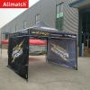 Logo printing custom tent pop up canopy tent trade show tent with sidewalls