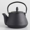 Cast Iron Teapots Stainless Steel Infuser