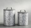 Essential Kitchen Storage 3-Piece Metal Canister Set