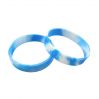 Custom silicone rubber wristbands bracelets with embossed and printing logo