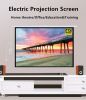 120 inch  Electric Tubular Motor projection screen Drop Down