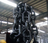 black painted anchor chain 