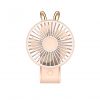 The 3rd generational multi functional rabbit and bear shaped foldable portable fan hand fan