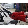 11&quot; Gray Cow Split Leather Welding Gloves