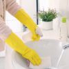 Yellow latex glove-DHL303