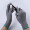 DDsafety Anti Static Gloves Coated Fingertip Grey Carbon Fibers 13G ESD Safety Work Gloves OEM products for industrial/home/construction.CE/ISO standards
