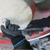 DDsafety 77+countries 15+years low-cost manufacturer gloves. 10 gauge black T/C shell. Black latex coating.crinkle finish industrial/home/construction gloves