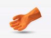 DDsafety Â 15+years low-cost manufacturer gloves. Long Latex Coated Crinkle Orange latex coated crinkle finish on the palm glove