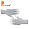 DDsafety Anti Static Gloves Coated Fingertip Grey Carbon Fibers 13G ESD Safety Work Gloves OEM products for industrial/home/construction.CE/ISO standards