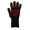 DDsafety 15+years low-cost manufacturer Heat Resistant Grilling Silicone Non-Slip Oven Long Kitchen Gloves for Cooking Barbecue Gloves