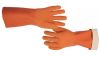 DDsafety Â 15+years low-cost manufacturer gloves. Long Latex Coated Crinkle Orange latex coated crinkle finish on the palm glove