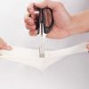 White Latex Disposable Examination Gloves, Food-Contact Grade, Powder-Free, Cot for Industrial, Kitchen and Cleanroom