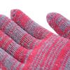 Red/Grey Mixed Cotton/Polyester 7gauge with 2 Threads Work Gloves
